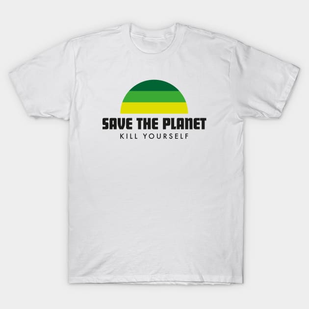 Save the Planet T-Shirt by daparacami